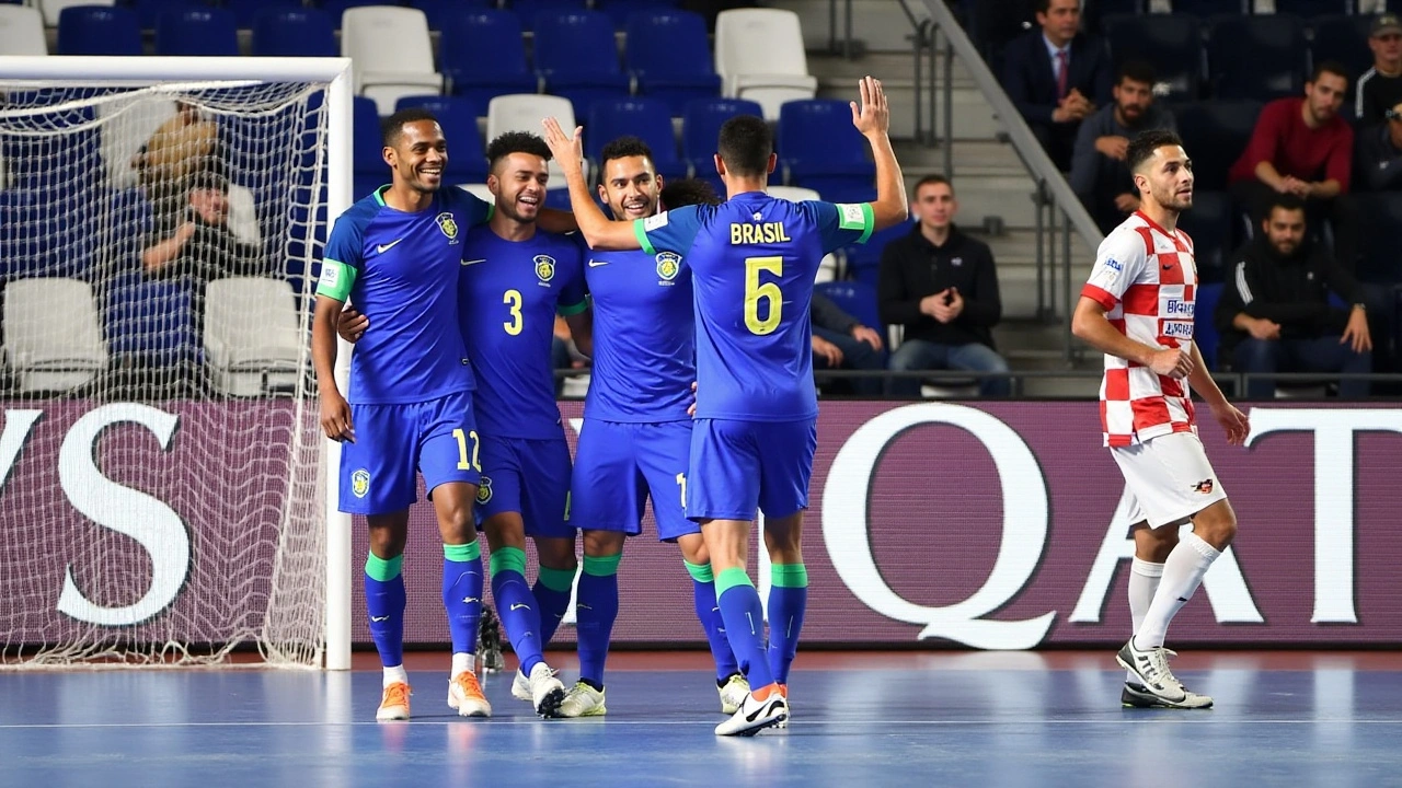 Vitória Estrondosa do Brasil no Mundial de Futsal: Domínio e Estratégia