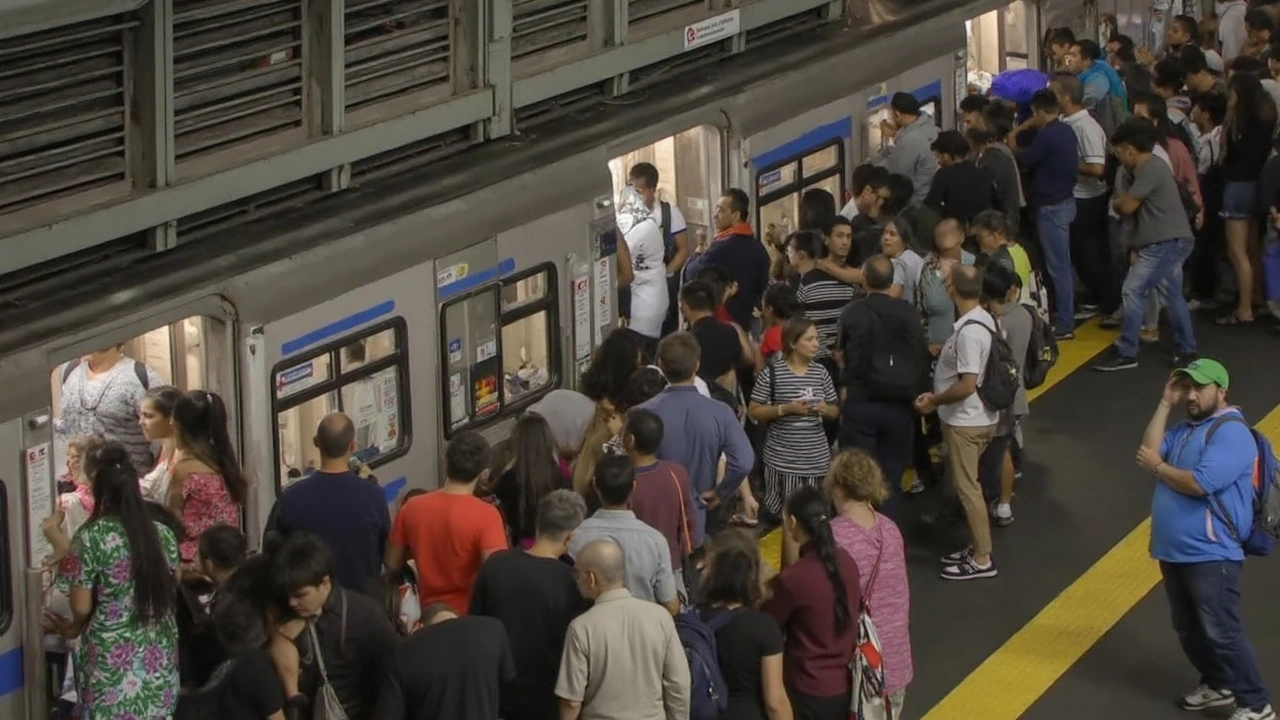 Pane no Metrô do Rio causa caos e atrasos após invasão em estação Catete