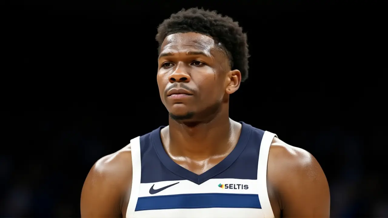 Anthony Edwards retorna aos jogos contra Spurs após lesão no joelho